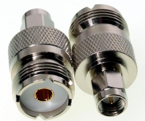 Adapter SMA-St / UHF-Buchse